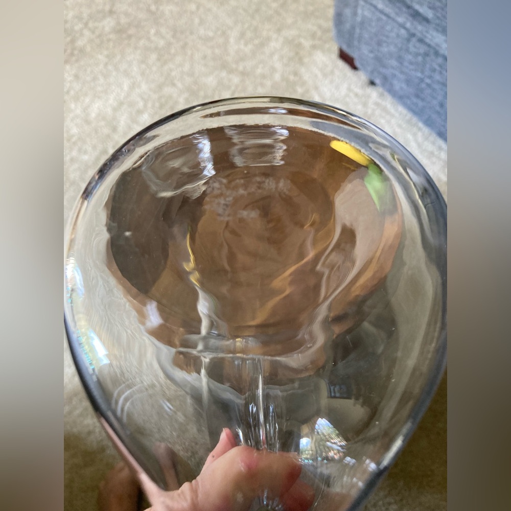 Crate&Barrel Ona Pitcher and Crescent Double Old-Fashioned Glass Set (3-pc set) - Picture 4 of 6